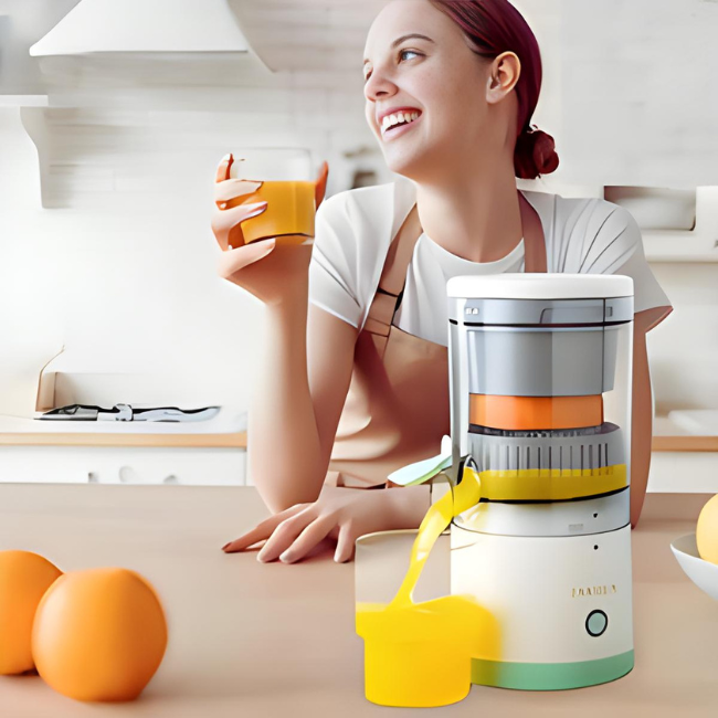 【Cool!!!CHL. only!New store opening】Exprimidor recargable automático